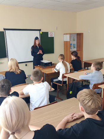 Встреча с инспектором по делам несовершеннолетних