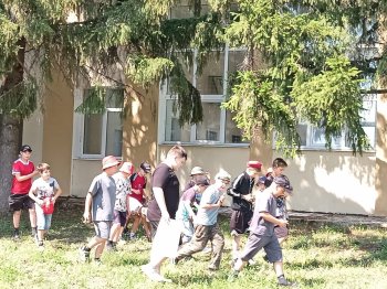 Увлекательный день в лагере