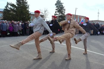 Торжественное открытие памятника погибшим на СВО