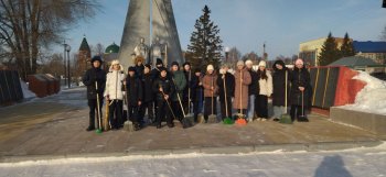 Акция "Чистый памятник"