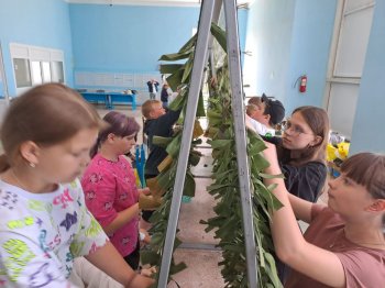 Плетение маскировочных сетей