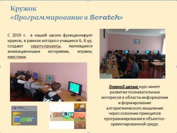 Кружок программирования"Scratch"